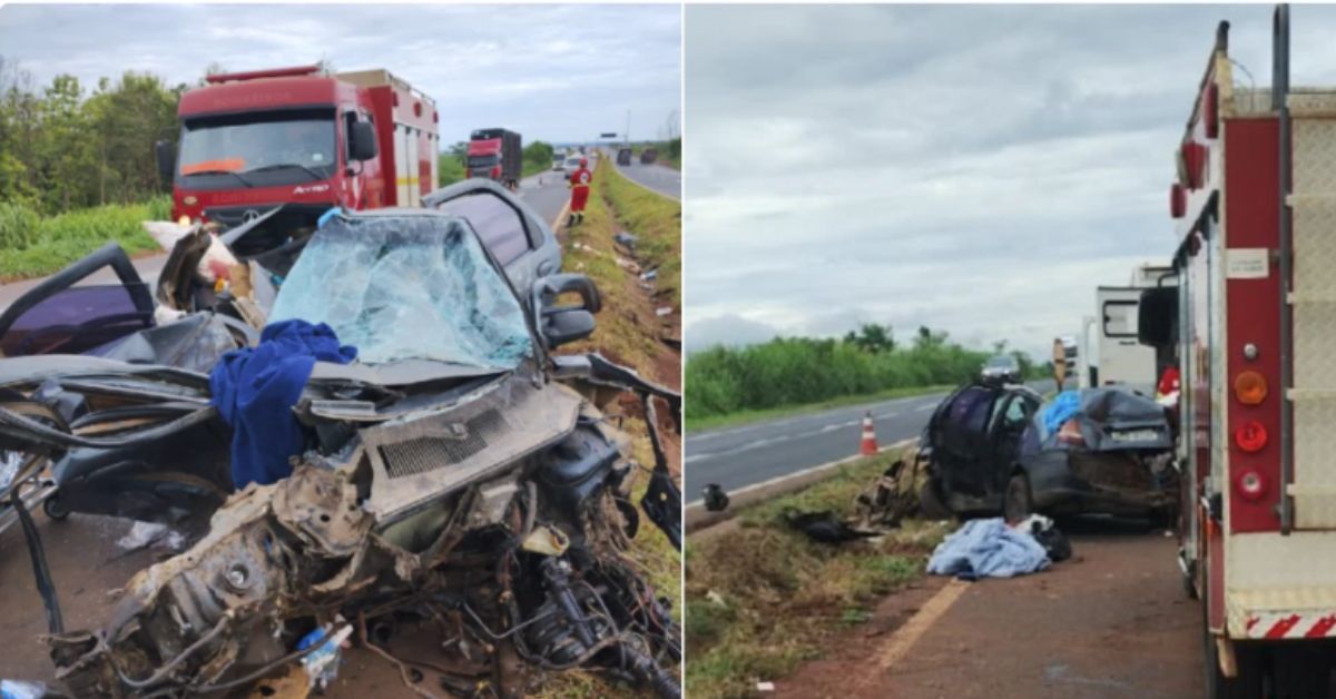 Grav Ssimo Acidente Deixa V Tima Fatal E Quatro Pessoas Da Mesma