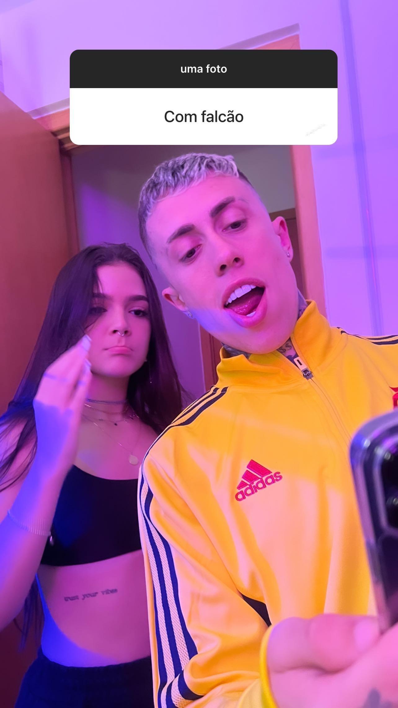 Mel Maia abre lbum de fotos na web Foto ReproduoInstagram