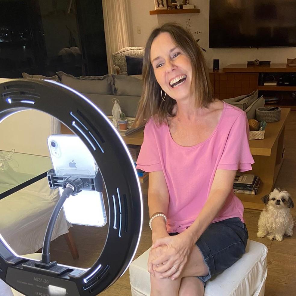 Susana Naspolini est internada em So Paulo Foto Instagram