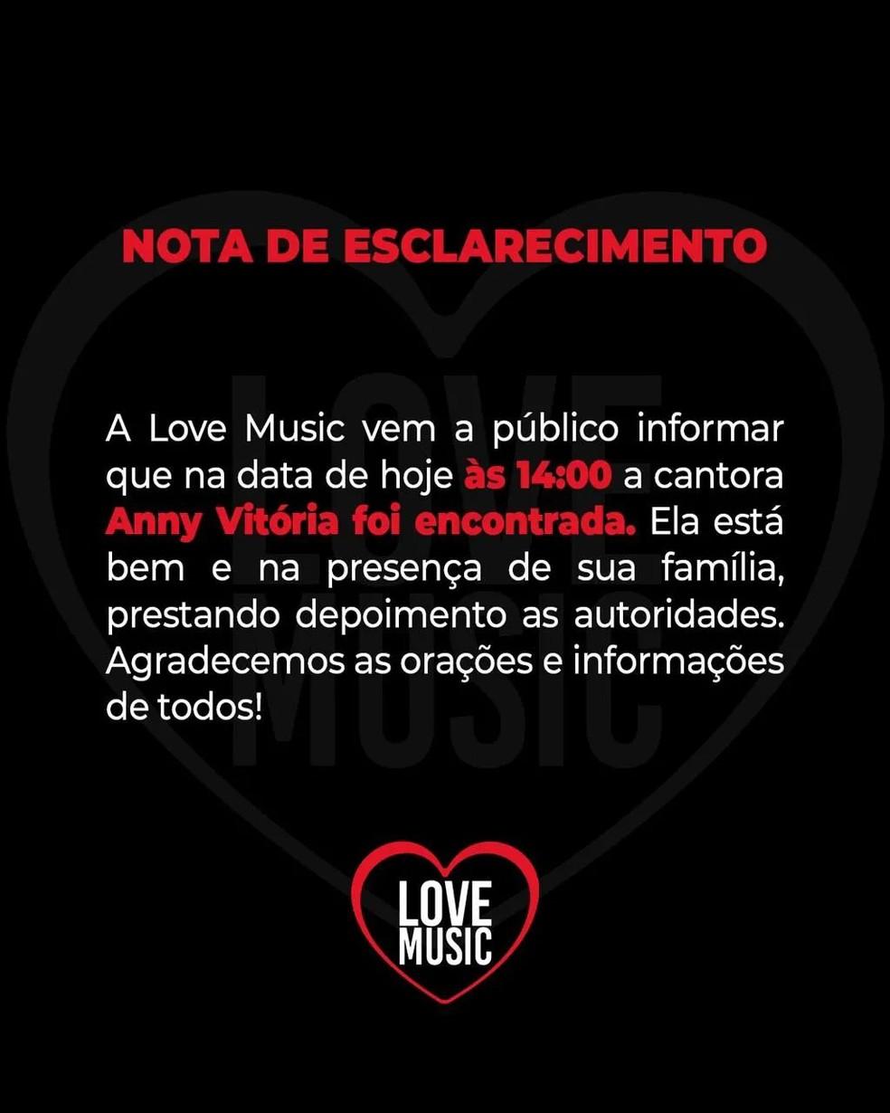 Perfil de Anny Virtoria se pronuncia sobre caso Foto Reproduo do Instagram