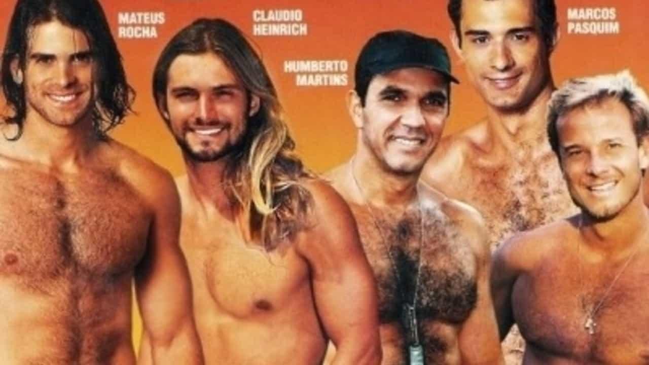Atores de Uga Uga na capa da revista Isto Gente em 2000