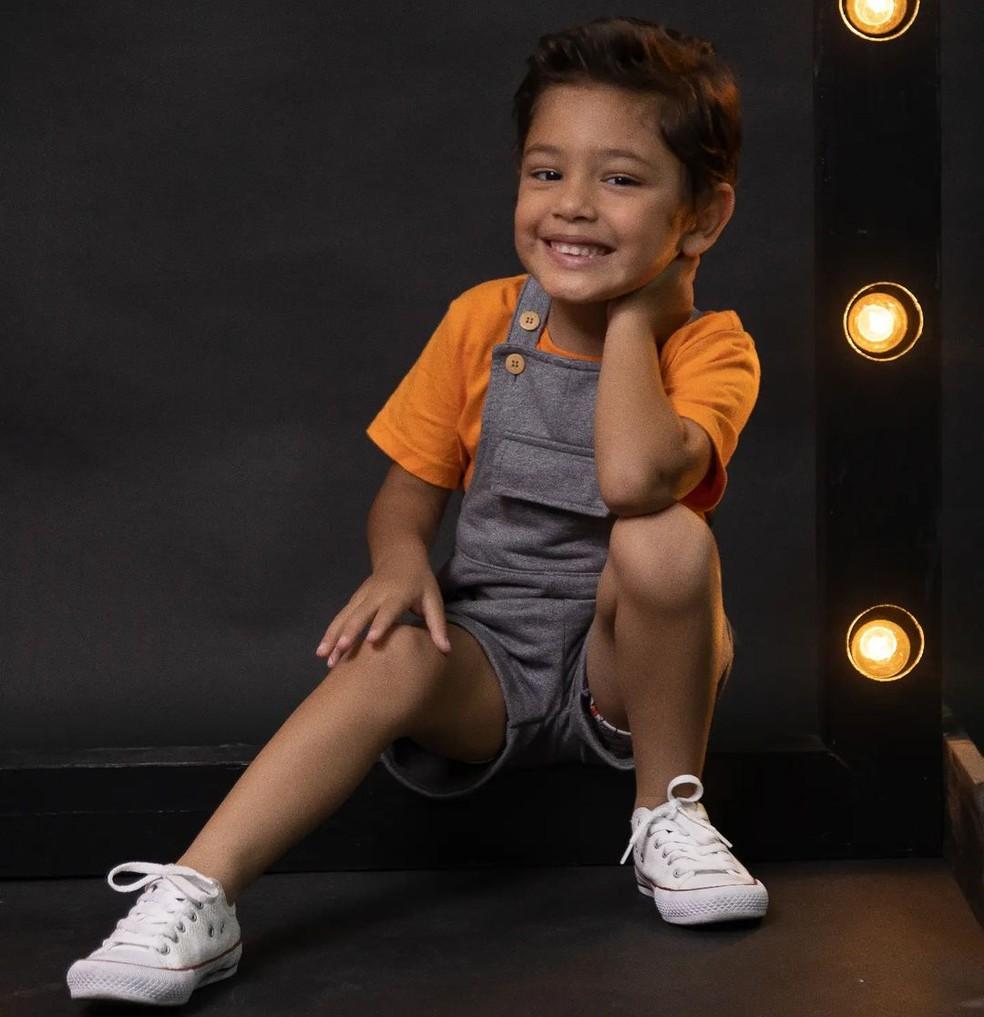 Enzo Marchesin Barbosa de 4 anos foi uma das vtimas do atentado em creche de Blumenau Foto ReproduoInstagram
