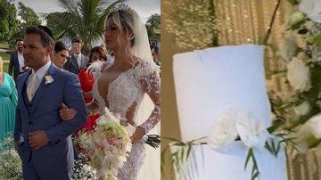 Casamento de Eduardo Costa e Mariana Polastreli - Foto Reproduo Instagram