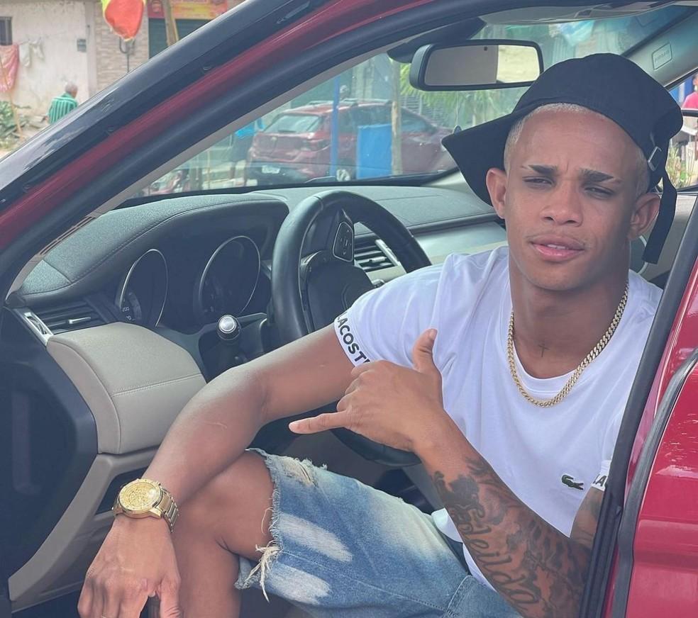 MC Biel Xcamoso morreu em acidente de carro em Boa Viagem Foto ReproduoRedes sociais 