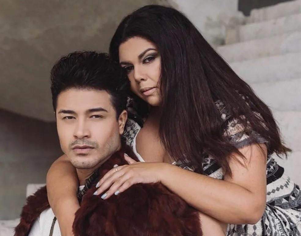 Fabiana Karla e o ex-marido Diogo Mello Foto ReproduoInstagram
