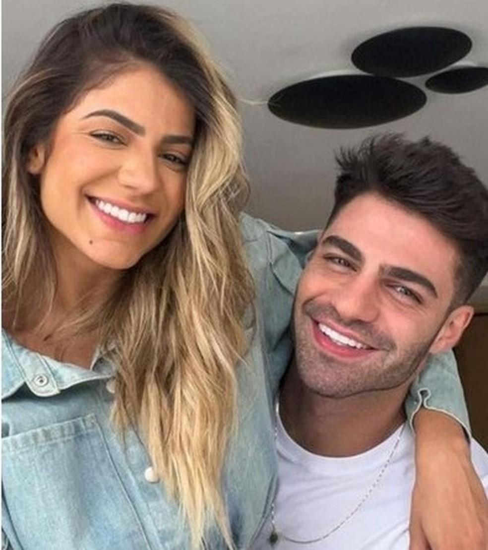 Hariany Almeida e DJ Netto Foto ReproduoInstagram
