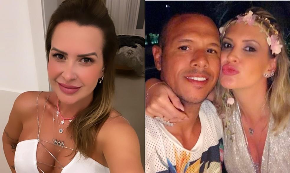 Juliana Paradela e Lus Fabiano Foto ReproduoInstagram