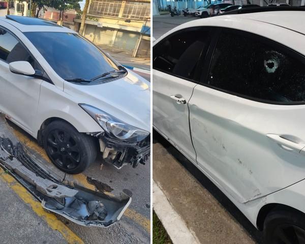 Youtuber baleado na cabea em avenida da praia do litoral de SP Foto Nina Barbosa