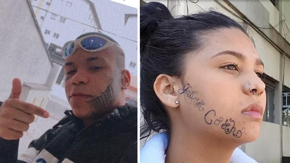 Rapaz que tatuou fora nome no rosto da ex-namorada descumpriu duas medidas protetivas Foto Reproduo Instagram Pedro Melo TV Vanguarda