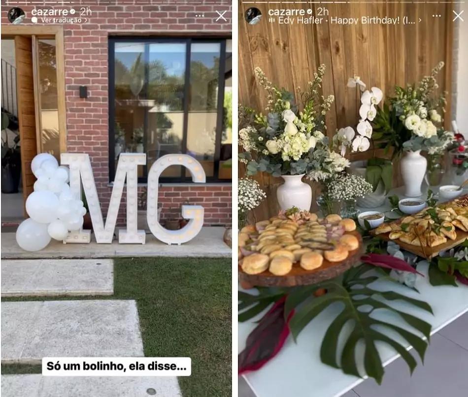 Image: https://mulherinteressante.com/wp-content/uploads/2023/06/postiimg-64939ac8536959573.jpg A linda festa que as amigas de Leticia esposa de Juliano Cazarr planejaram para a beb do casal