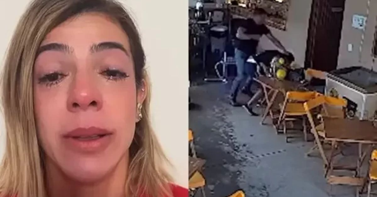 Esposa De Dhomini Se Manifesta Sobre Vídeo De Agressão E Explica O Que Aconteceu Não Justifica