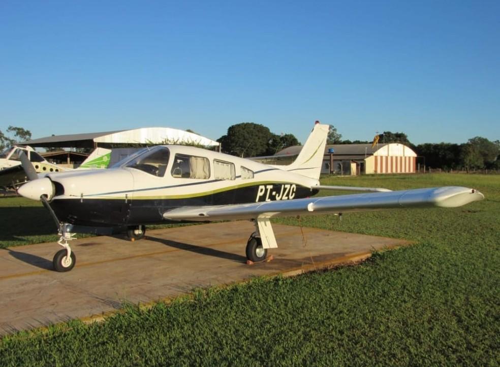 Foto do avio que desapareceu na Serra do Mar no Paran Foto Caio Carnelutt