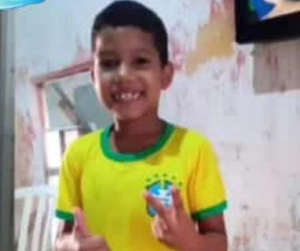 Pedro Misael de 8 anos foi uma das vtimas do desabamento Foto ReproduoWhatsApp