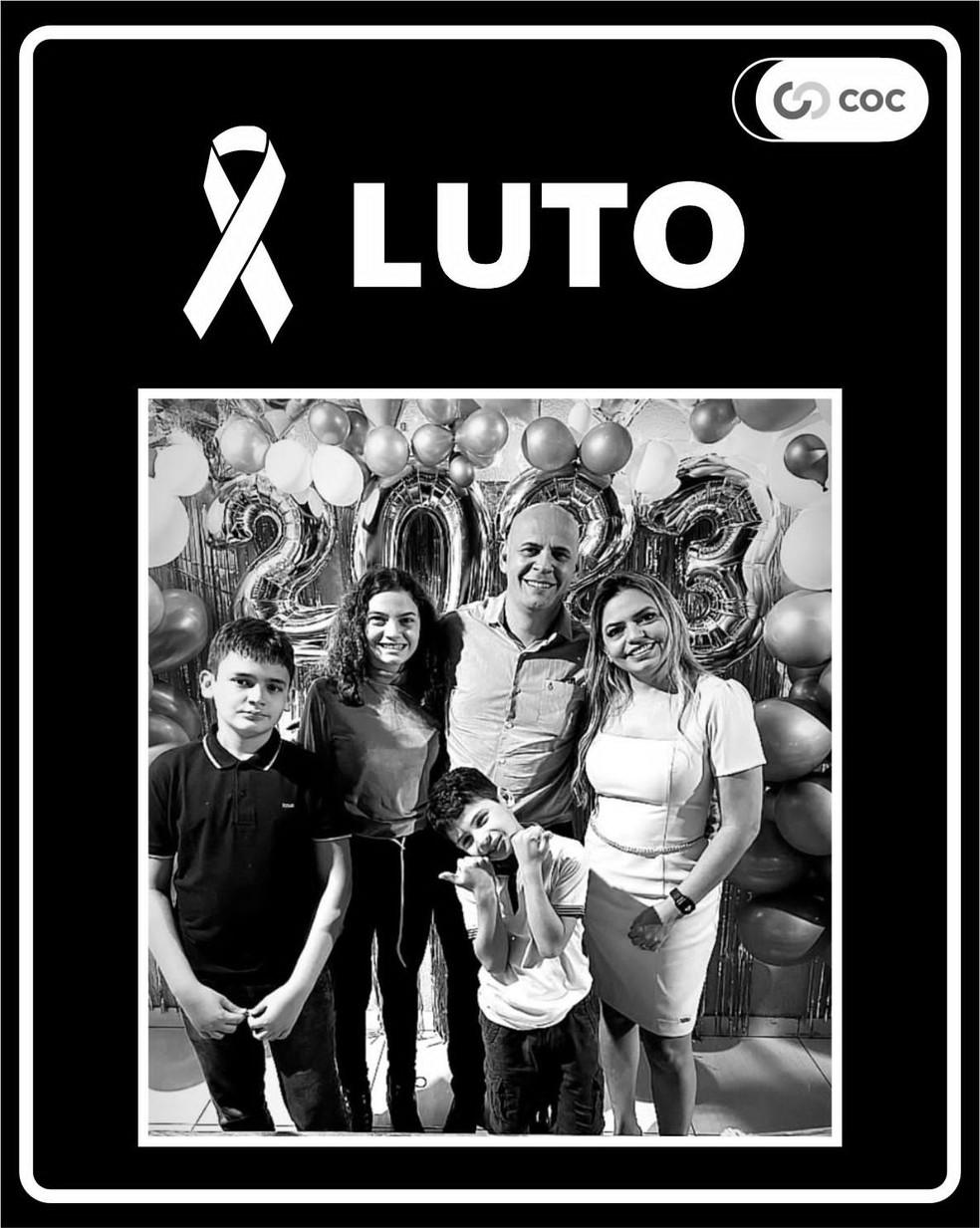 Amigos lamentam morte de famlia em acidente de carro no Tocantins Foto Reproduo