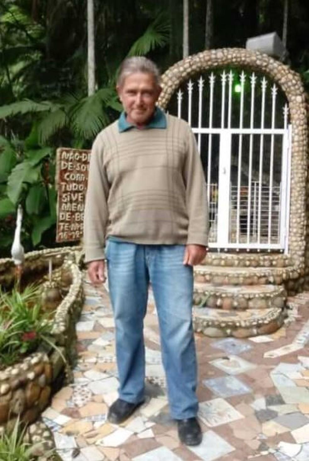 Paulo Torinelli de 65 anos um agricultor natural de Rio do Oeste Foto Redes sociaisDivulgao