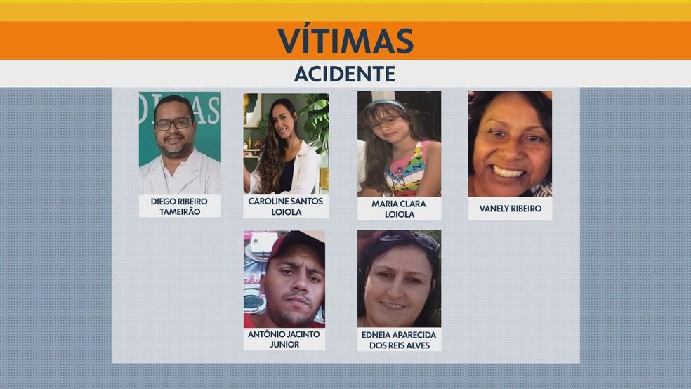 Acidente na Rodovia Ferno Dias na Grande BH matou seis pessoas Foto ReproduoTV Globo