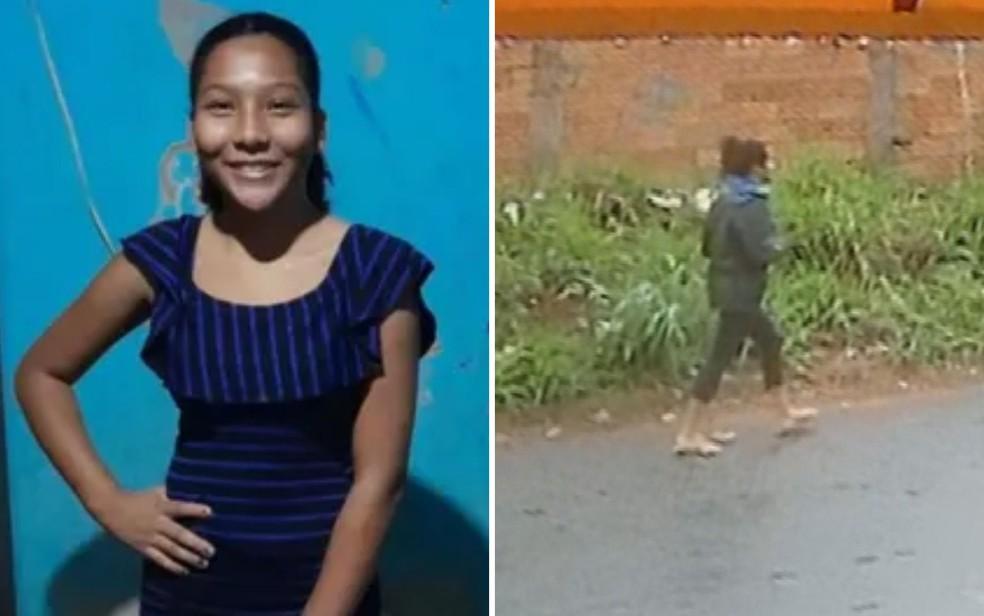 Amlia Vitria de Jesus que desapareceu em Aparecida de Goinia em Gois Foto ReproduoTV Anhanguera