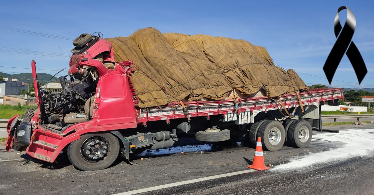 SC: Acidente Grave Entre Caminhões Deixa Vítima Fatal Na BR-101 E ...