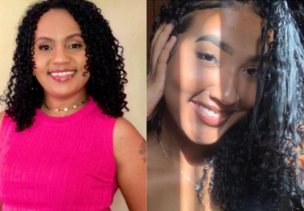Flvia Carneiro esquerda e Ana Clara Santos direita sobreviveram ao acidente com mais de 20 mortos na Bahia Foto Arteg1