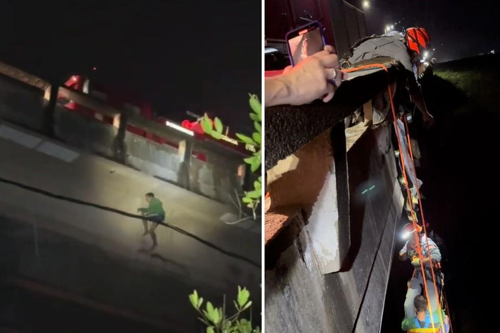 Image: https://mulherinteressante.com/wp-content/uploads/2024/01/postiimg-65af0e60840353278.jpg Testemunha acionou a Polcia Militar que pediu apoio dos bombeiros para a ocorrncia em Bertioga SP Foto Corpo de BombeirosDivulgao