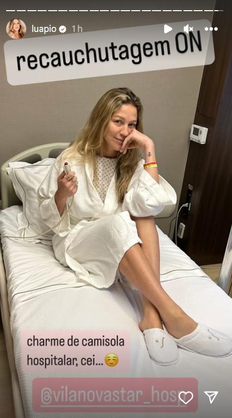 Luana Piovani realiza cirurgia no Brasil Foto Reproduo Instagram