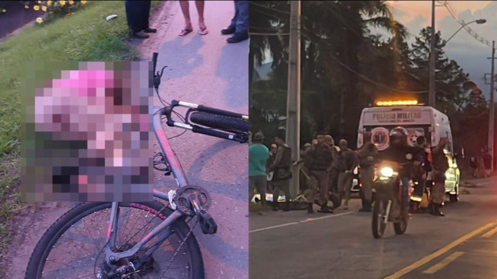 Homem morto a tiros no meio da rua em Joinville