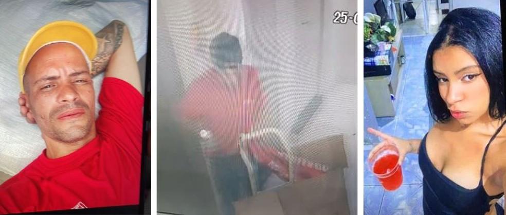 Wellington Rosas aparece em vdeo carregando caixa com o corpo da filha Rayssa segundo a polcia Foto ReproduoPolcia Civil de SP