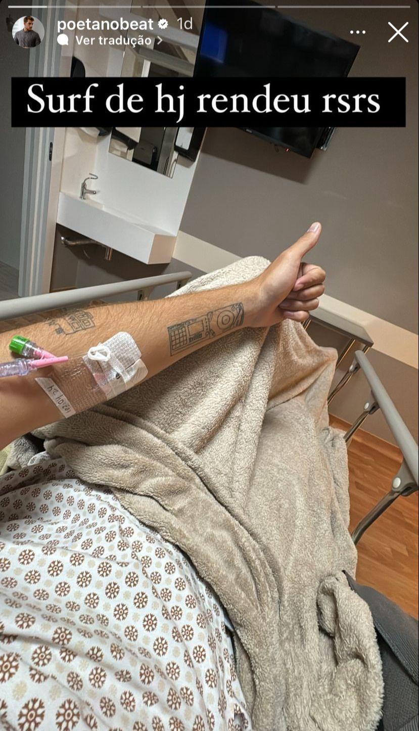 Filho de Patrcia Poeta passa por cirurgia aps sofrer acidente 