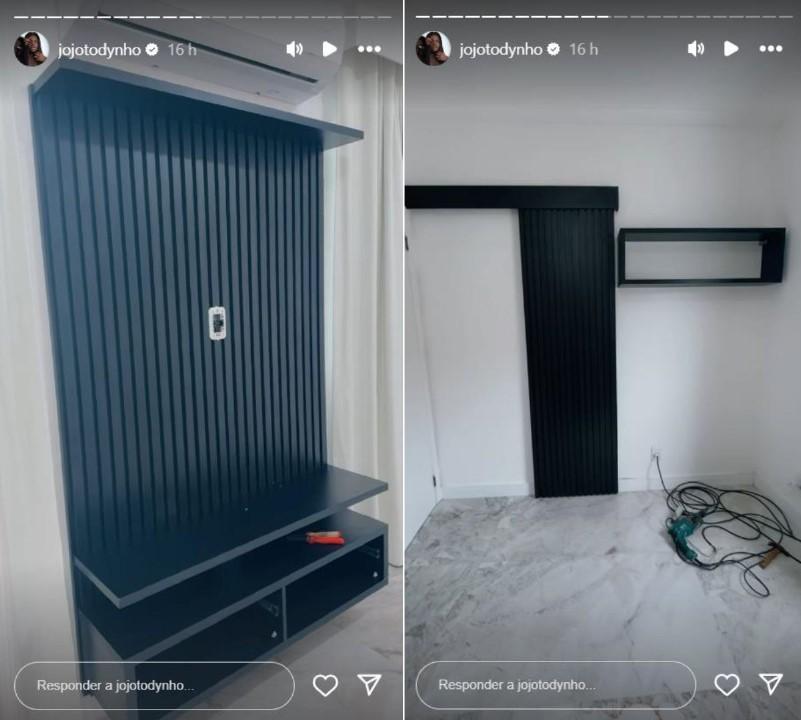 Jojo mostra quarto do filho - Foto Reproduo Instagram