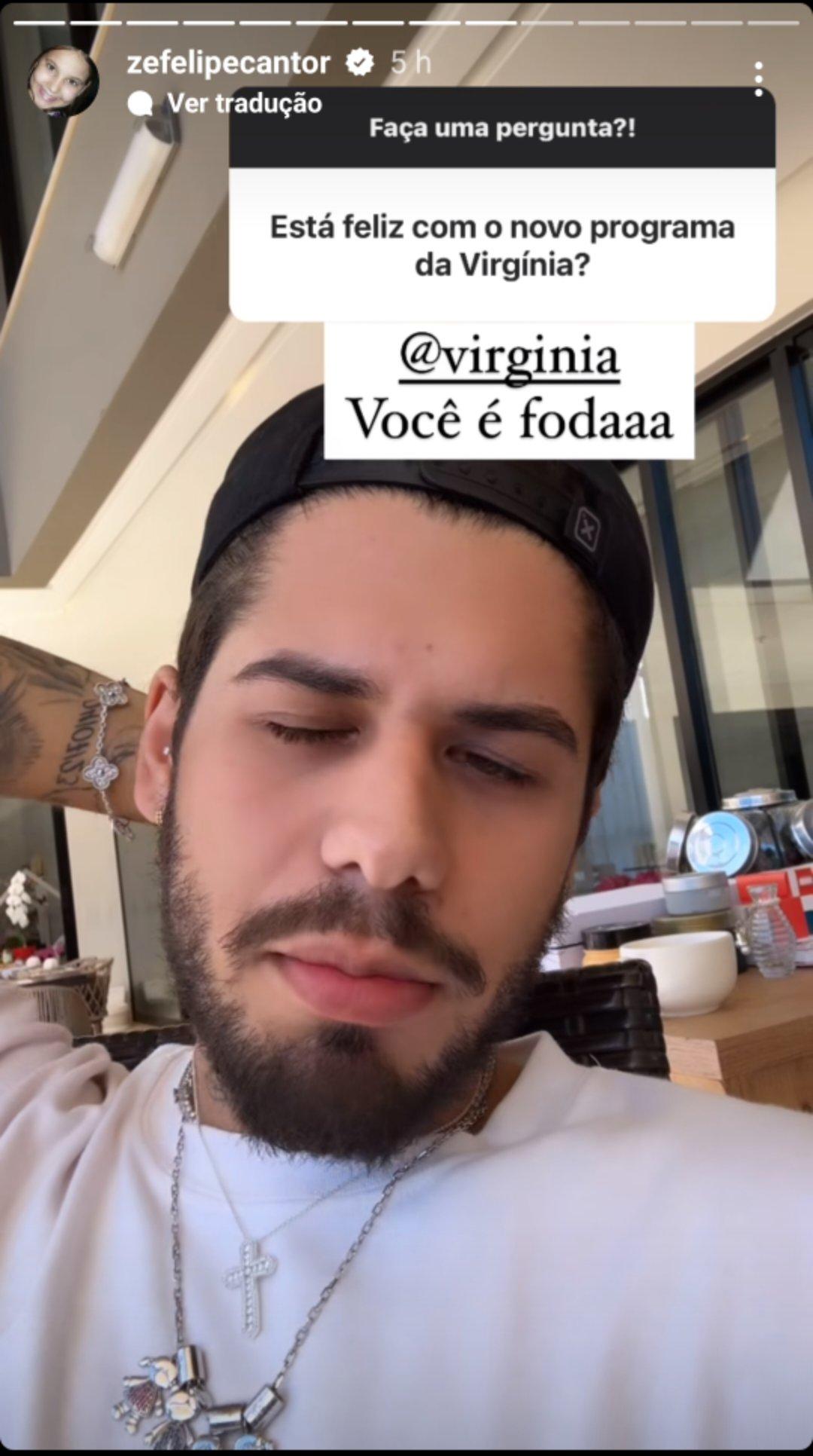 Image: https://mulherinteressante.com/wp-content/uploads/2024/05/postiimg-664f880b82c9d1008.jpg Z Felipe diz o que pensa do programa de Virginia Fonseca
