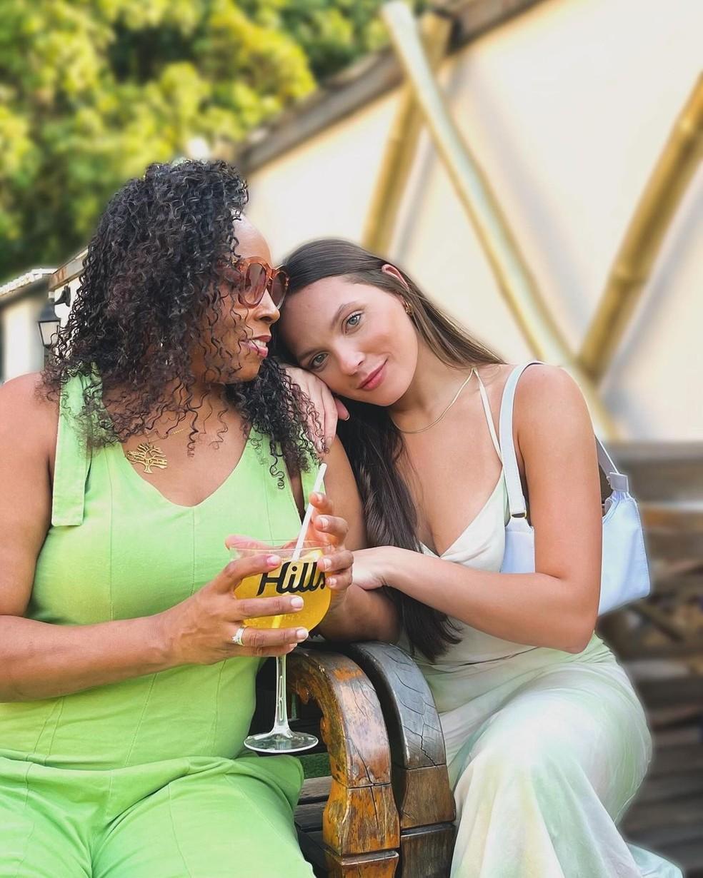Andra Soares e filha Juliana Foto ReproduoInstagram