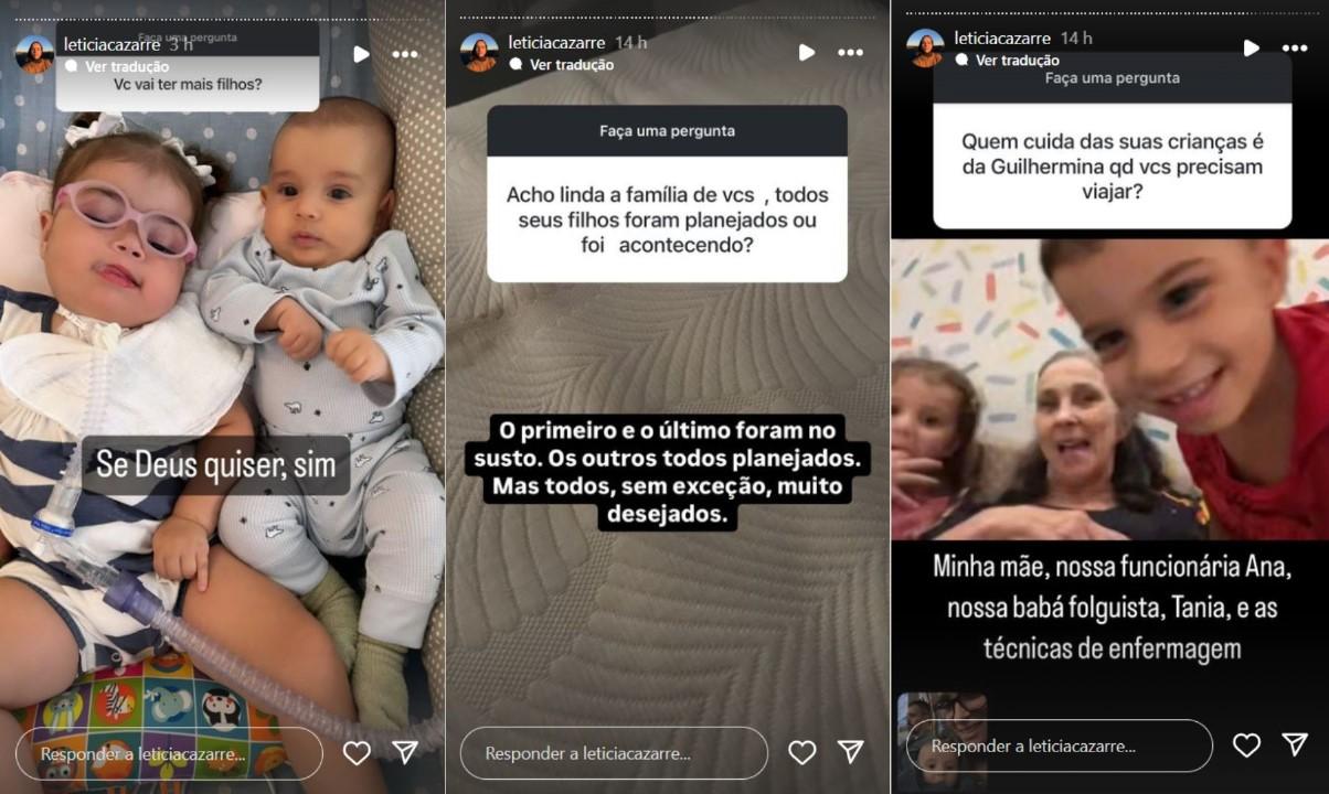 Image: https://mulherinteressante.com/wp-content/uploads/2024/07/postiimg-6689690007fcb1075.jpg Leticia Cazarr fala sobre desejo de aumentar a famlia - Fotos Reproduo Instagram