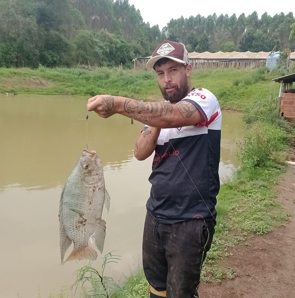 O agricultor Diorgenes Fernando Ferraz Lemes de 24 anos foi morto em Reserva PR Foto Redes sociais