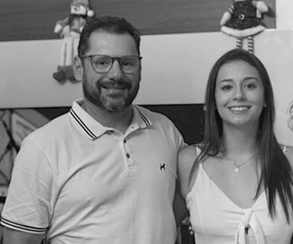 Sandro Mattevi Dal Bosco e Amanda Dal Bosco pai e filha Foto DivulgaoOAB Cascavel