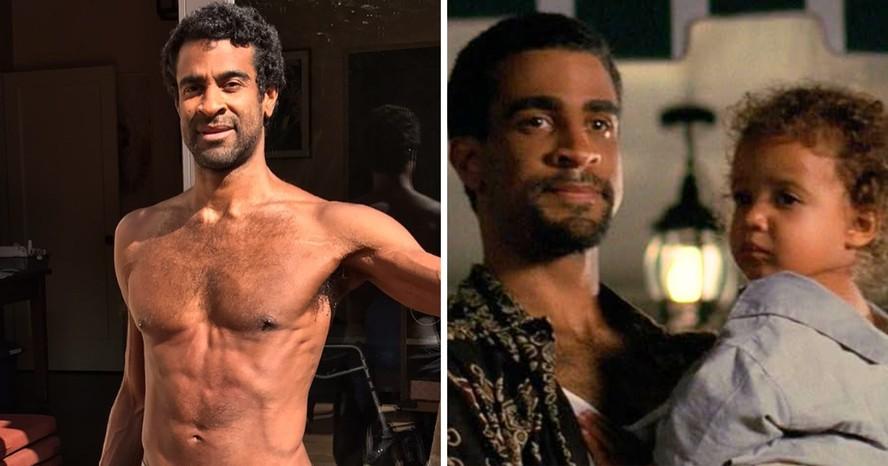 Obi Ndefo em foto nas redes sociais o ator em cena de Dawsons Creek 1998