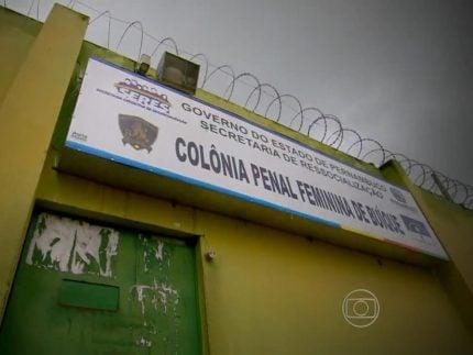 Colnia Penal Feminina de Buque Foto ReproduoTV Globo