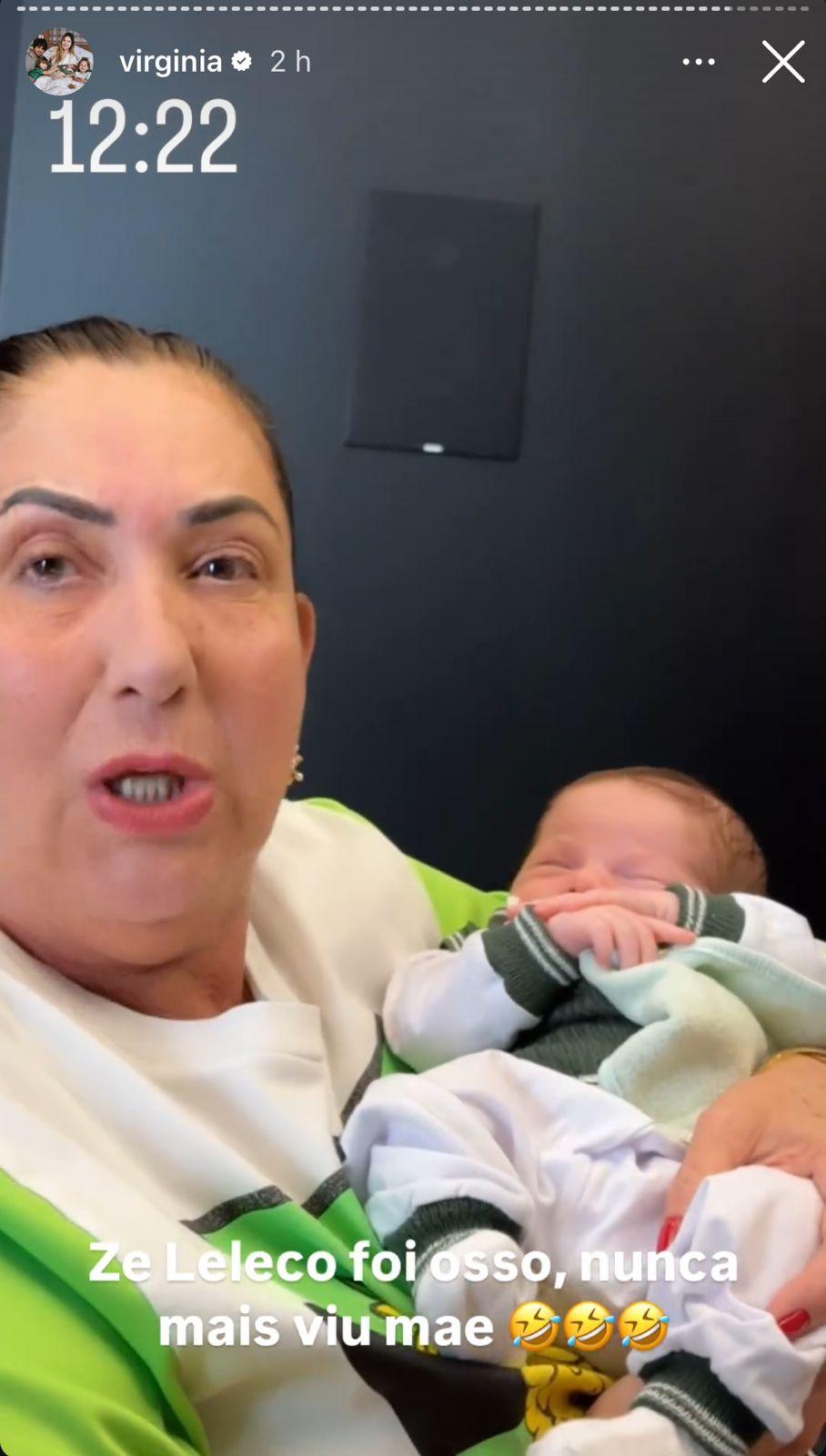 Virginia se incomoda com novo apelido do filho Jos Leonardo