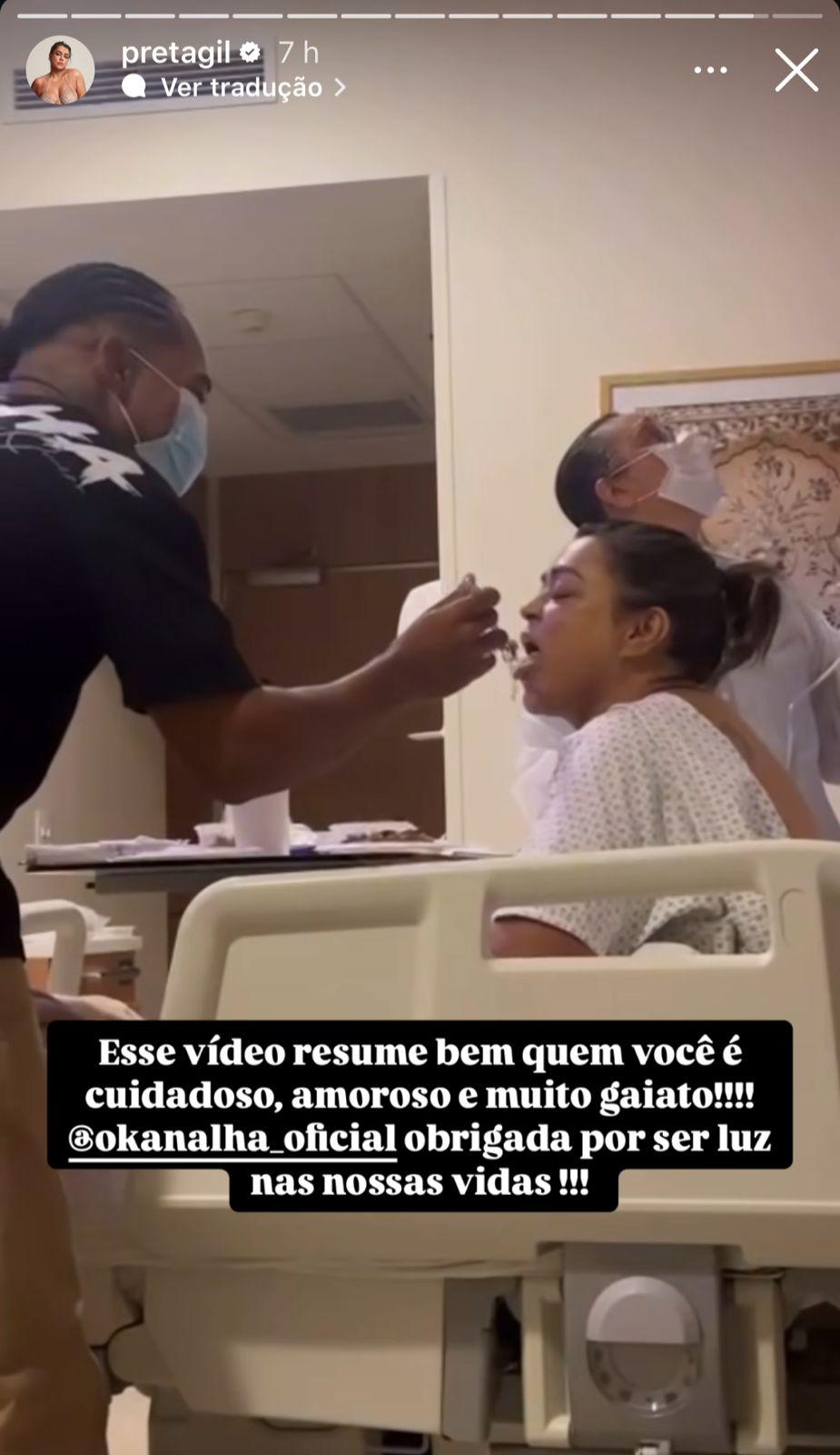 Preta Gil celebra aniversrio de O Kannalha - ReproduoInstagram