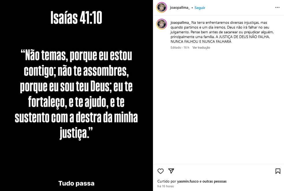 Image: https://mulherinteressante.com/wp-content/uploads/2024/09/postiimg-66e9d574e13963912.png Filho de Mrio Gomes se manifesta na web Foto ReproduoInstagram