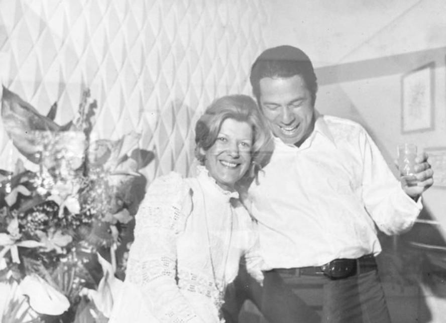 Silvio Santos e Cidinha