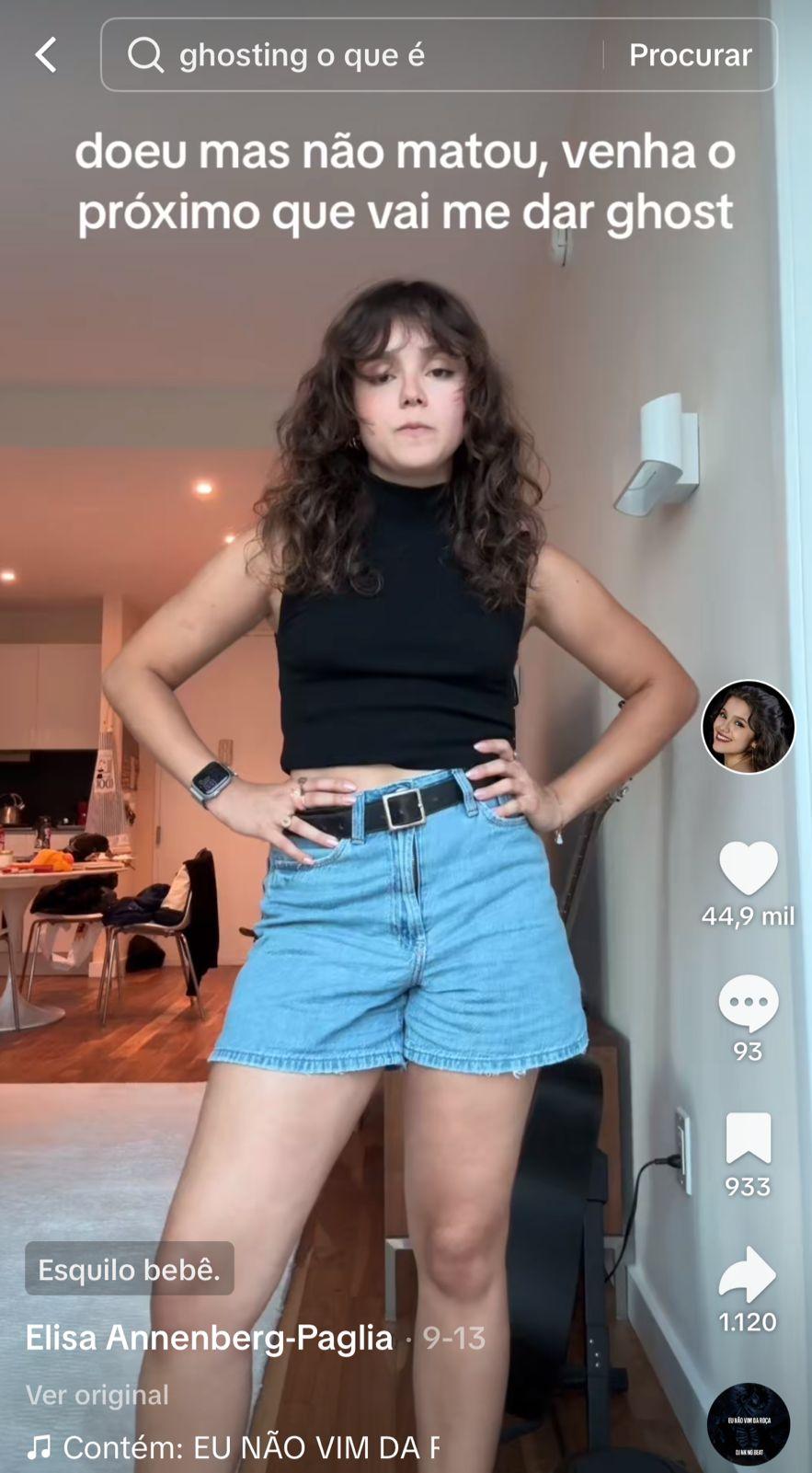 Filha de Sandra Annenberg fala sobre ghosting