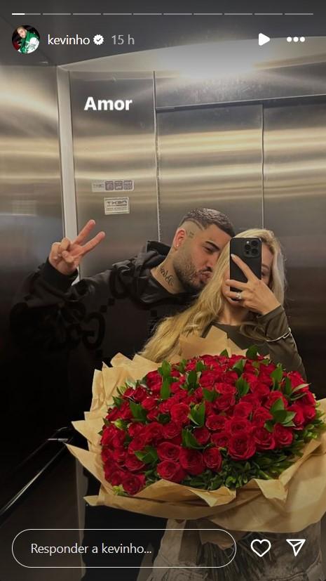 Kevinho assume namoro com Thas Pinheiro - Reproduo Instagram