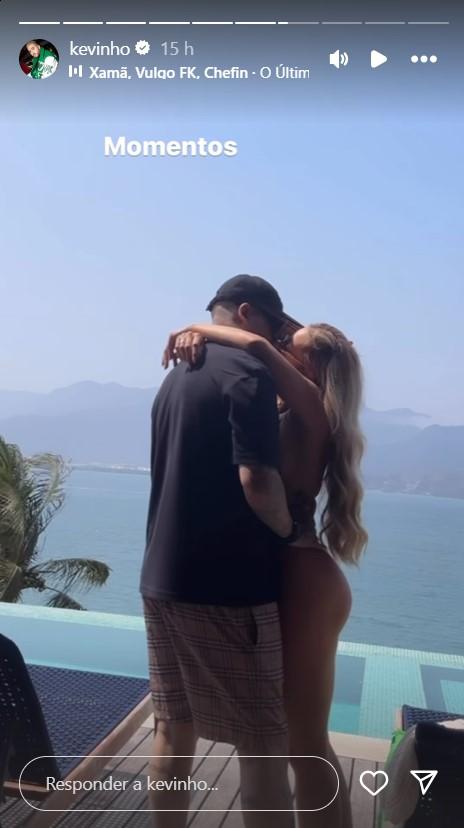 Kevinho assume namoro com Thas Pinheiro - Reproduo Instagram