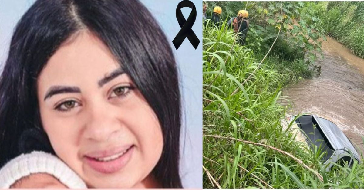 Quem era a mulher de 25 anos encontrada morta dentro de carro submerso em rio.