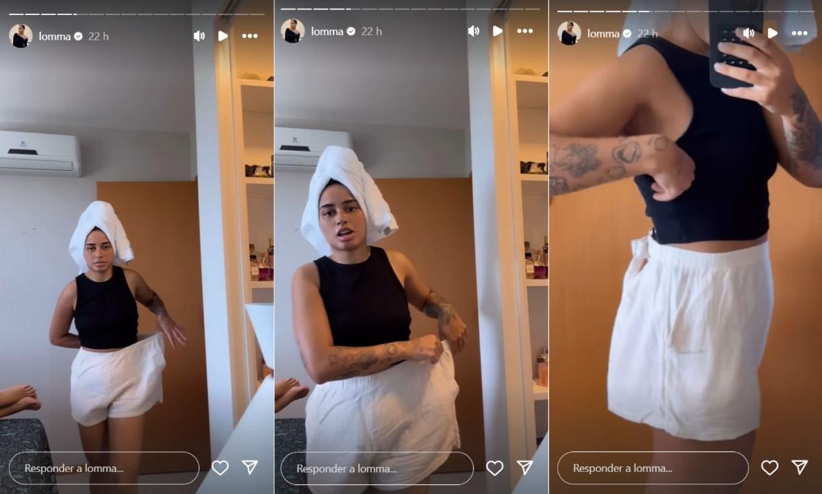 MC Loma de choca com perda de peso - Reproduo Instagram