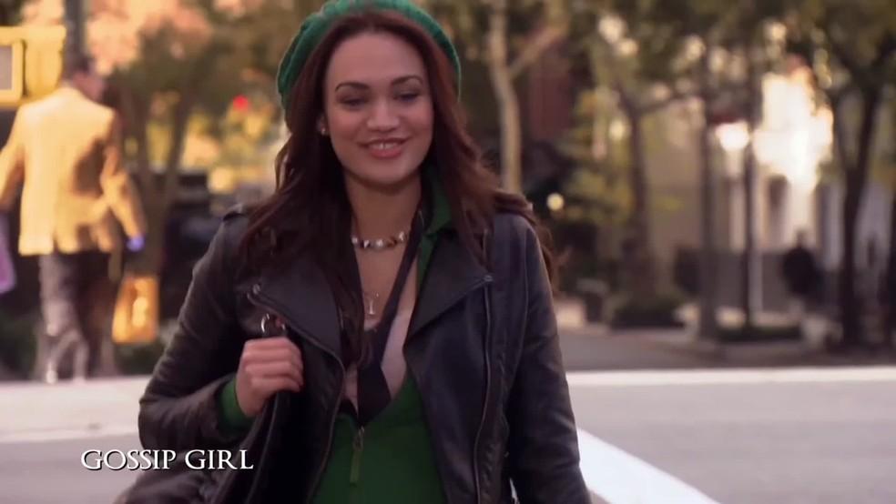 Chanel Maya Banks em cena de Gossip Girl Foto Reproduo