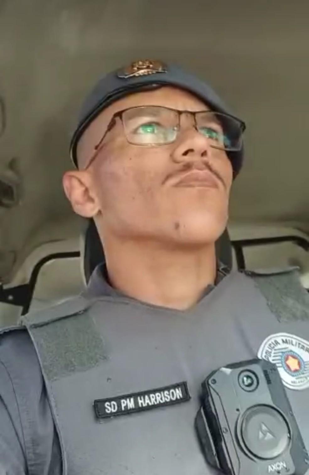 Soldado Henry Harrison da Silva da Polcia Militar que morreu eletrocutado em atendimento a ocorrncia Foto Arquivo pessoal