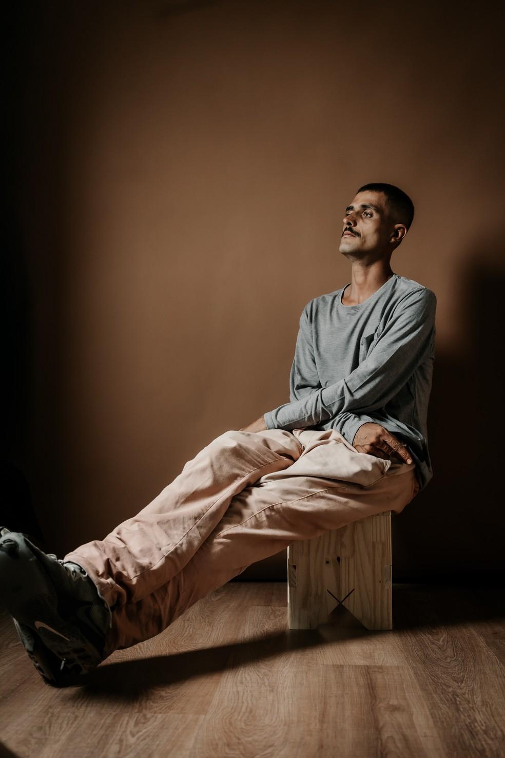 Leonardo Iriam conhecido como Lo fazia parte do grupo Sntese Foto Juliana RosaProsa e Fotografia