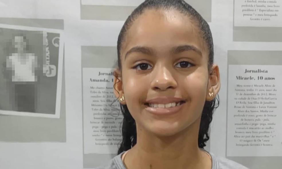 Menina desapareceu aps cair em bueiro na cidade de Dias Dvila Foto Arquivo Pessoal