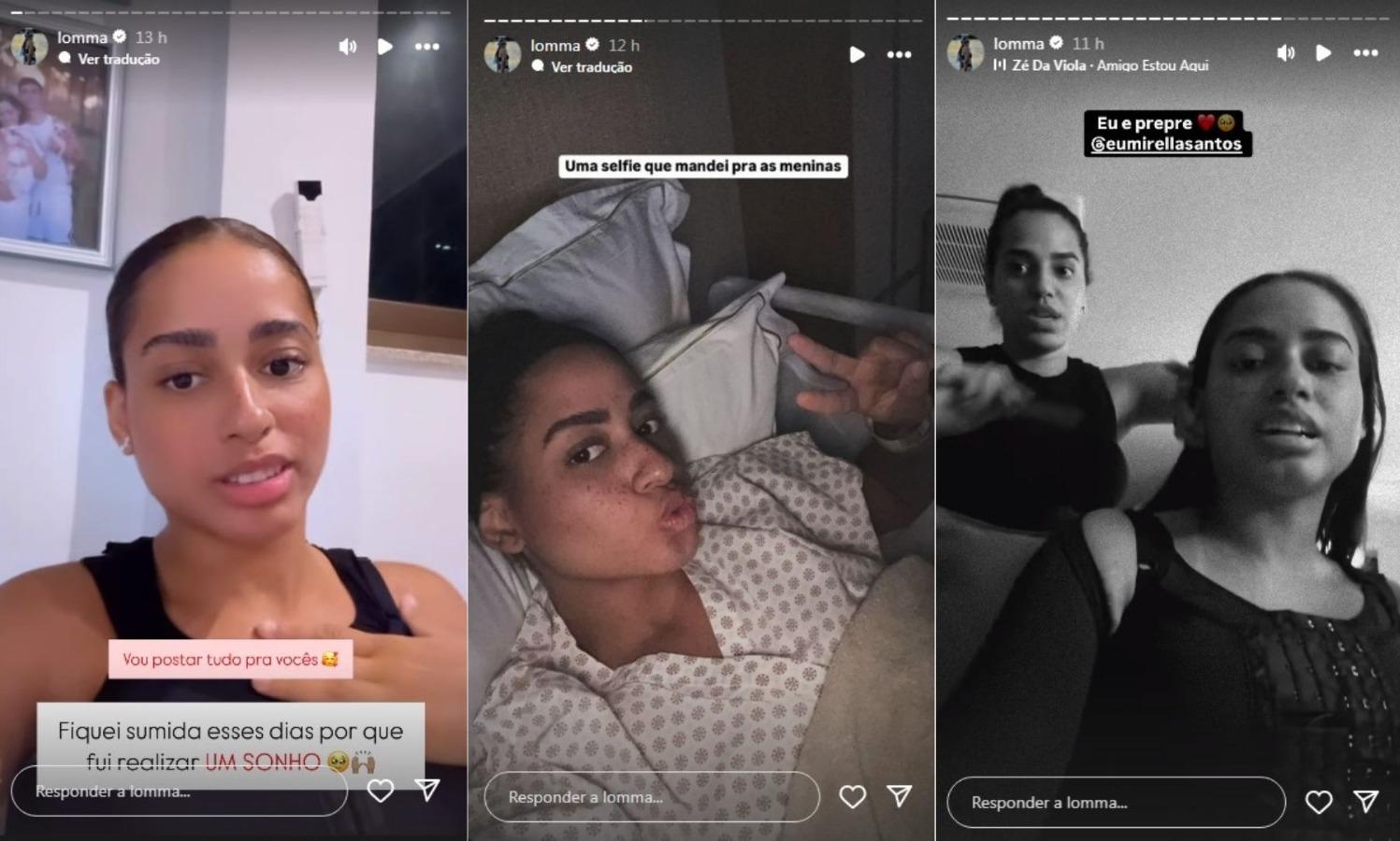 MC Loma revela que fez cirurgias plsticas - Reproduo Instagram